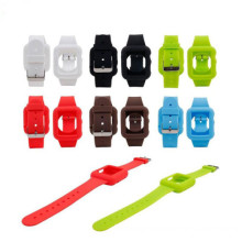 OEM design molding rubber watch strap housing buckle